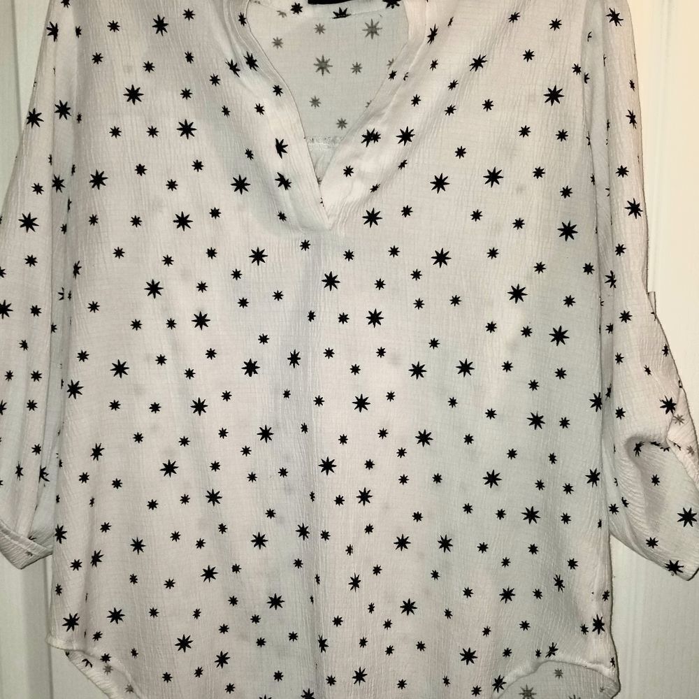 CAMISOLE TOP WHITE/BLACK TOP - Picture 14 of 15